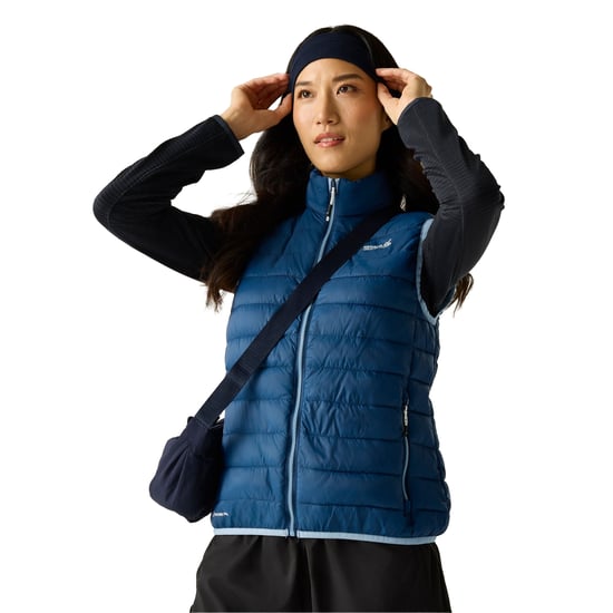 Regatta Dames/Dames Hillpack II Gilet (Aviatorblauw/gewassen denim) - Image 4