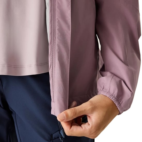 Dare 2B Dames/Dames Breathe Easy Waterdichte Jas (Dusky orchidee) - Image 3