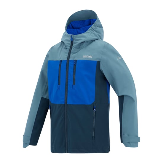Regatta Highton Monochrome Waterdichte Jas voor Kinderen/Kinderen (China Blauw/Olympisch Blauw/Nachthemel) - Image 3