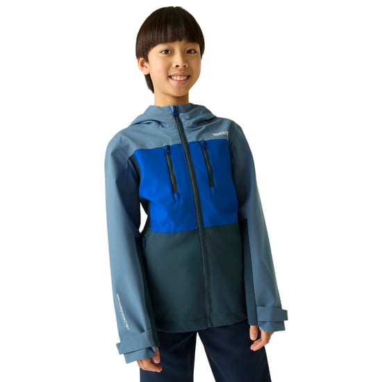 Regatta Highton Monochrome Waterdichte Jas voor Kinderen/Kinderen (China Blauw/Olympisch Blauw/Nachthemel) - Image 4