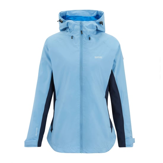 Regatta Dames/Dames Freesdale Waterdichte Jas (Gewassen denim blauw) - Image 1