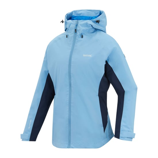 Regatta Dames/Dames Freesdale Waterdichte Jas (Gewassen denim blauw) - Image 3
