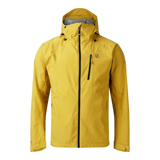 Dare 2B Waterdichte jas Breathe Out voor heren (Olie Geel) - Image 1