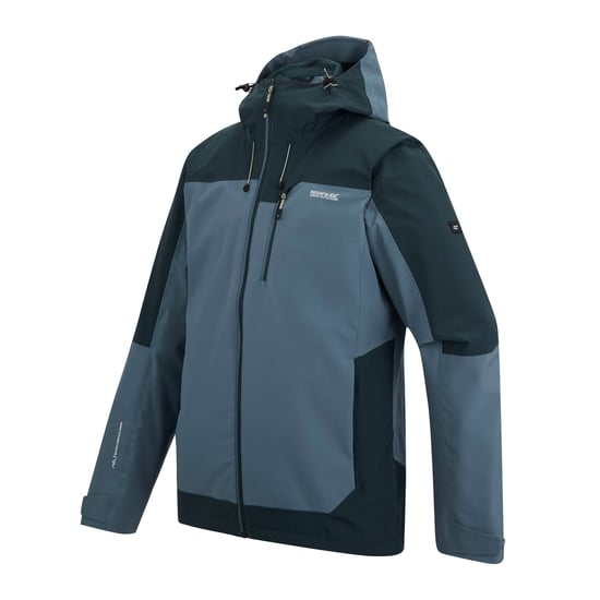 Regatta Heren Highton IV Stretch Waterdichte Jas (China Blauw/Nachthemel) - Image 3