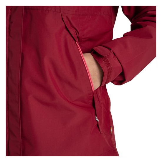 Craghoppers Dames/Dames Ossus Waterdichte Jas (Sumak Rood) - Image 3