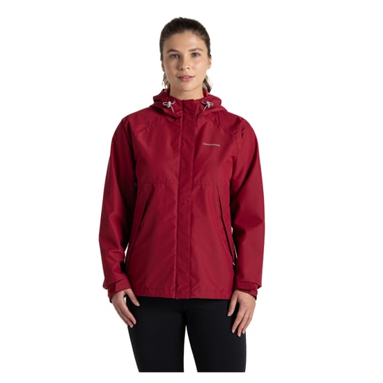Craghoppers Dames/Dames Ossus Waterdichte Jas (Sumak Rood) - Image 4