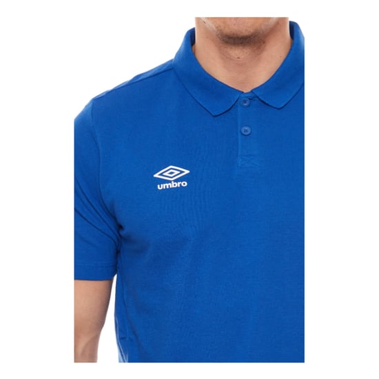 Umbro Jongens Essential Poloshirt (Koningsblauw/Wit) - Image 3