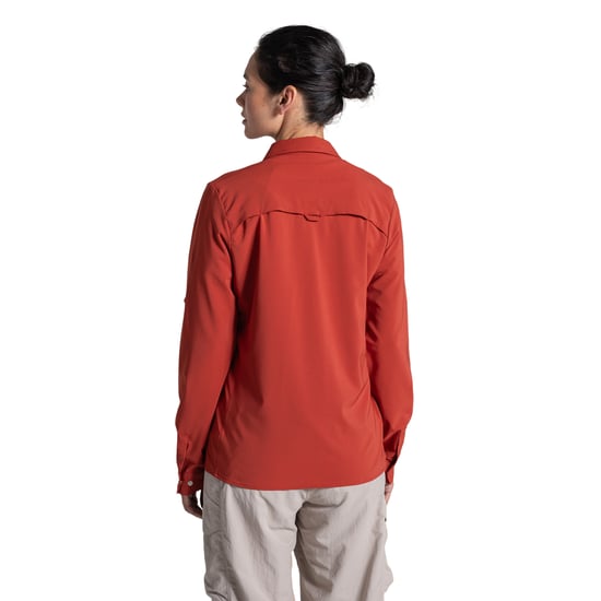 Craghoppers Dames/Dames NosiLife Pro III shirt met lange mouwen (Cinnaber) - Image 2