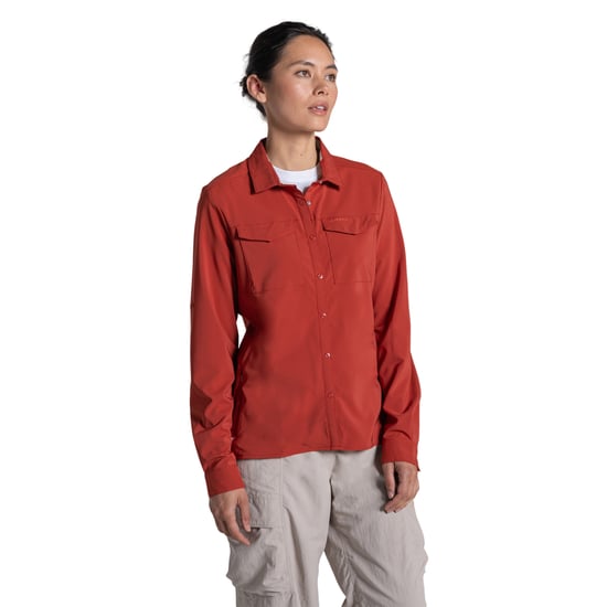 Craghoppers Dames/Dames NosiLife Pro III shirt met lange mouwen (Cinnaber) - Image 3