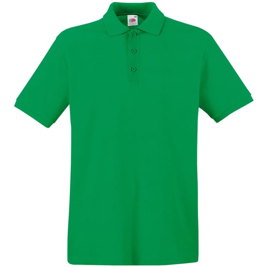 Fruit Of The Loom Premium Heren Poloshirt Met Korte Mouwen (Kelly Groen) - Image 1