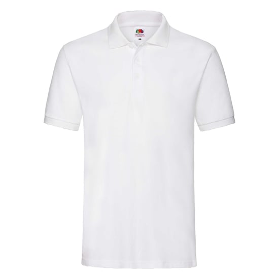 Fruit Of The Loom Premium Heren Poloshirt Met Korte Mouwen (Wit) - Image 1
