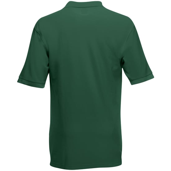 Fruit Of The Loom Premium Heren Poloshirt Met Korte Mouwen (Bottle Groen) - Image 2