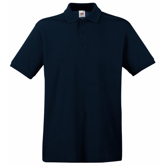 Fruit Of The Loom Premium Heren Poloshirt Met Korte Mouwen (Donker Marine) - Image 1