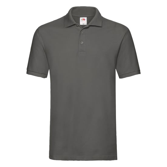 Fruit Of The Loom Premium Heren Poloshirt Met Korte Mouwen (Licht Graphite) - Image 1