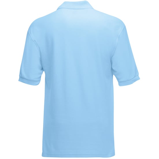 Fruit Of The Loom Premium Heren Poloshirt Met Korte Mouwen (Hemel Blauw) - Image 2