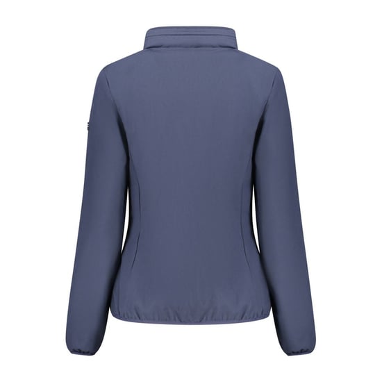 Noorwegen 1963 Blauwe Polyester Damesjack - Image 2