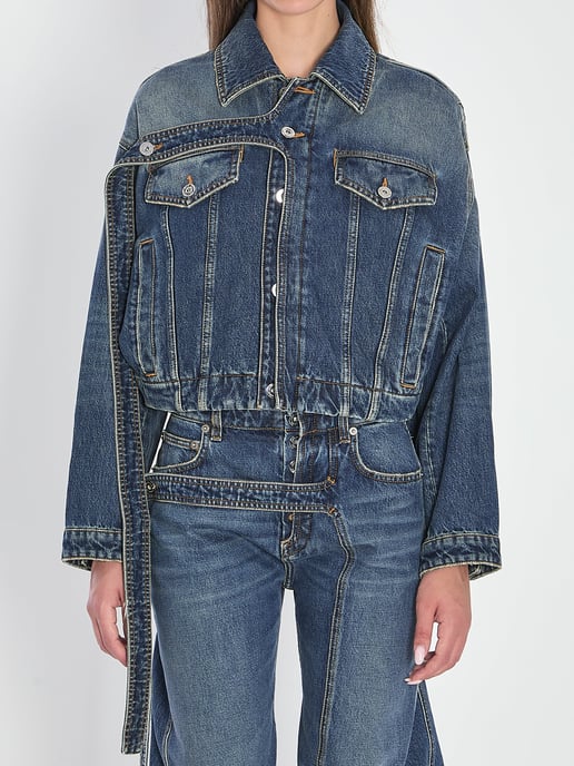 Denim strapjacke - Image 1