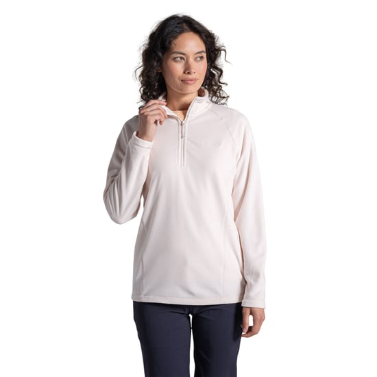 Craghoppers Dames/Dames Miska VI Half Zip Fleece (Amandel gesuikerd) - Image 3