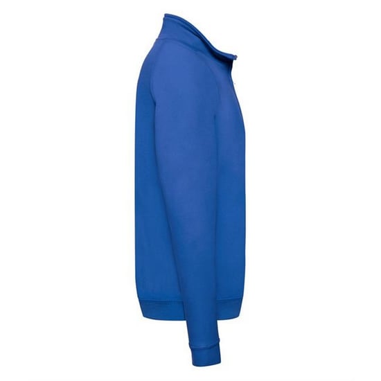 Fruit Of The Loom Heren Ritssluiting Neck Sweatshirt (Royaal Blauw) - Image 2