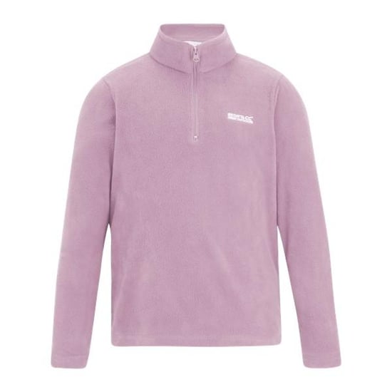 Regatta - Geweldige Outdoors Kinder Hot Shot II Half Zip Fleece Hoodie (Lila poeder) - Image 1