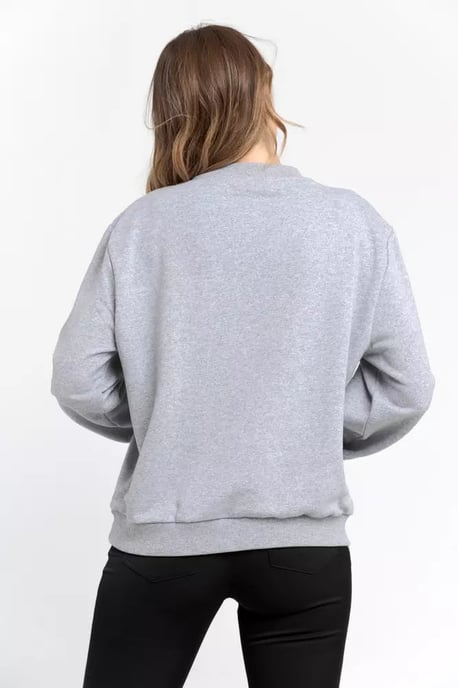 Trussardi Grijze Katoenen Dames Sweatshirt - Image 4