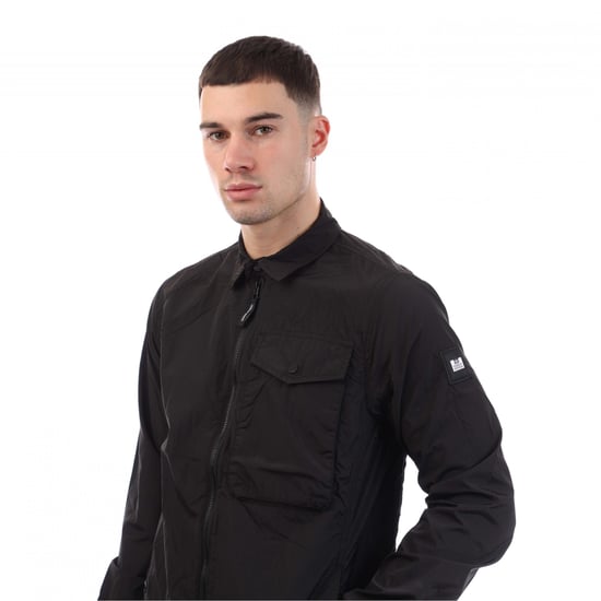 Weekend Offender Heren Granville Overhemd (Zwart) - Image 3