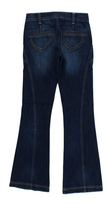 Cavalli Blauw Katoen Stretch Lage Taille Jeans - Image 2