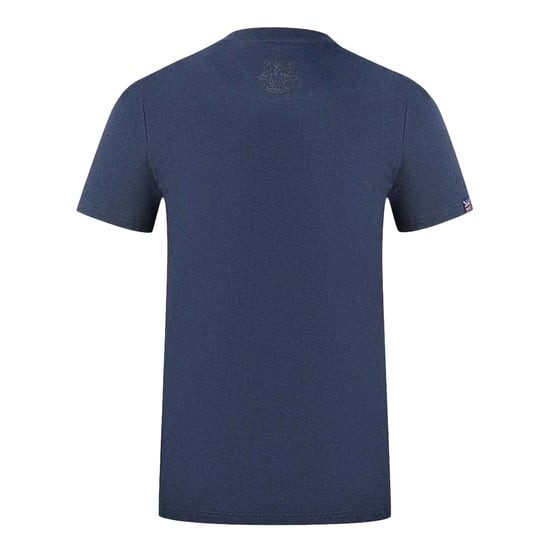 Aquascutum Heren Londen T-Shirt (Marine) - Image 2