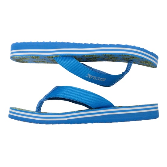 Regatta - Heren Rico Teenslippers (Scherp Groen/Sonisch Blauw) - Image 4