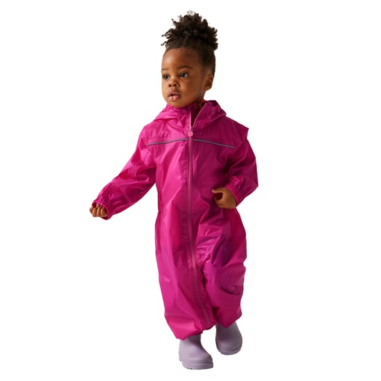 Regatta - Professionele Baby Paddle All In One Regenpak (Roze) - Image 4