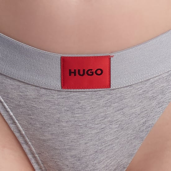 Dames Elastische Katoenen String met Logo 50492326 - Image 2