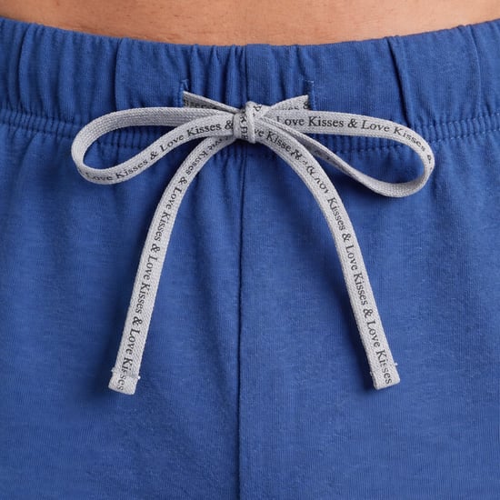 Heren Zomer Katoenen Korte Pyjama's KL30000 - Image 6