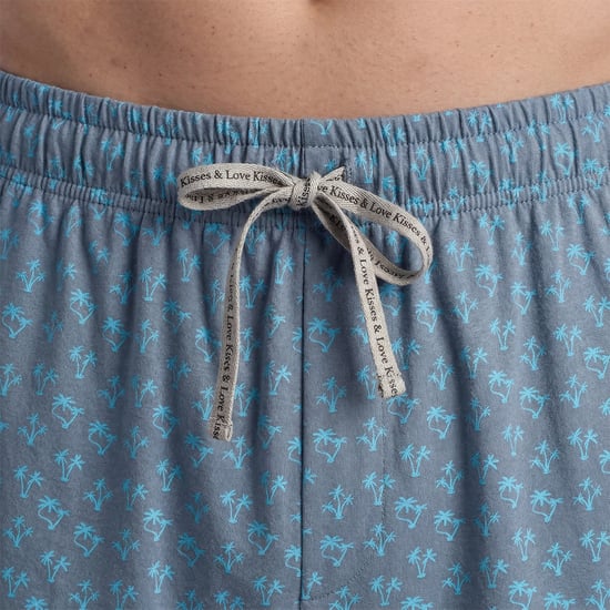 Heren Zomer Katoenen Korte Pyjama's KL30000 - Image 6