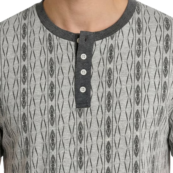 Heren Zomerse Katoenen Korte Pyjama's KL30000 - Image 2