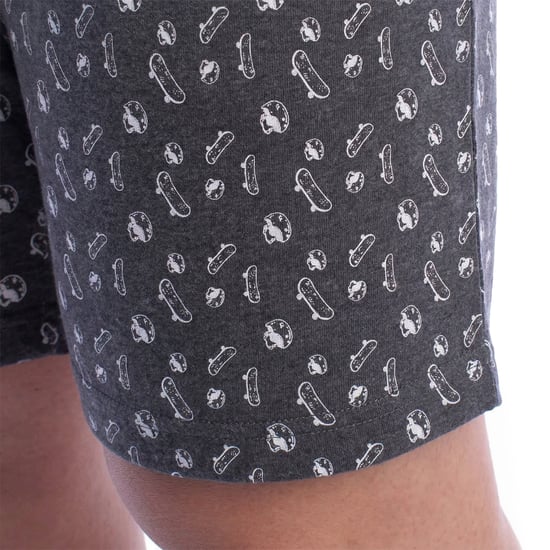 Heren Zomerse Katoenen Korte Pyjama's KL30000 - Image 4
