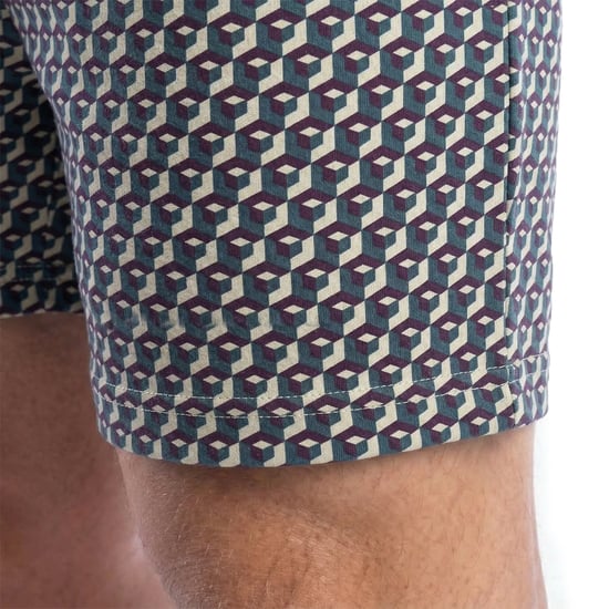 Heren Katoenen Zomer Korte Pyjama's KL30000 - Image 3