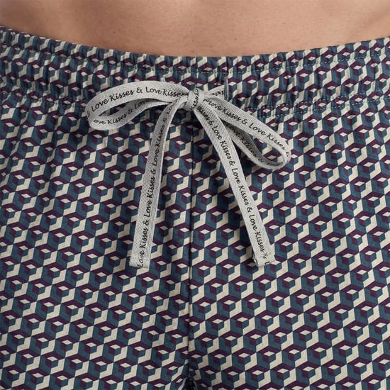 Heren Katoenen Zomer Korte Pyjama's KL30000 - Image 5