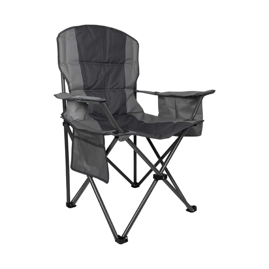 Mountain Warehouse Deluxe King Campingstoel (Grijs/Grijs) - Image 1