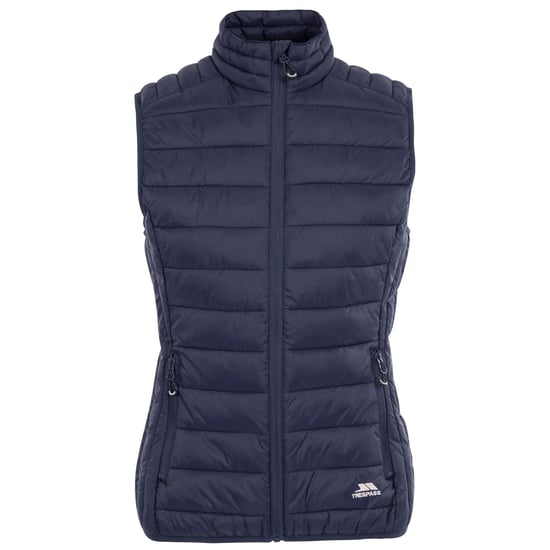 Trespass Dames/dames Teeley Packaway Gilet (Marine) - Image 1