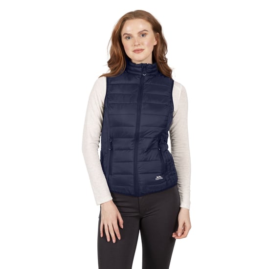 Trespass Dames/dames Teeley Packaway Gilet (Marine) - Image 3
