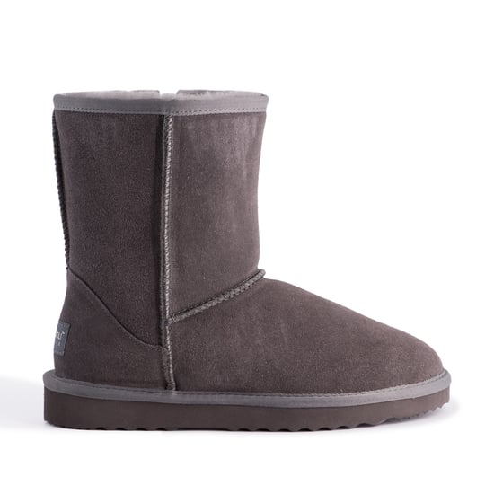 Aus Wooli "Cronulla" Australië Mid Calf Sheepskin Boot, Grijs - Image 2