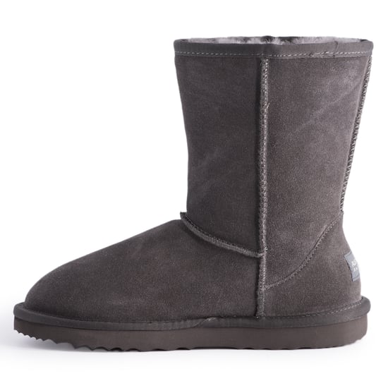 Aus Wooli "Cronulla" Australië Mid Calf Sheepskin Boot, Grijs - Image 4