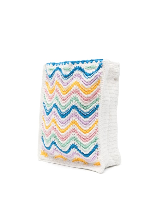 Mini crossbodytas met golvend kleurverloop - Image 2
