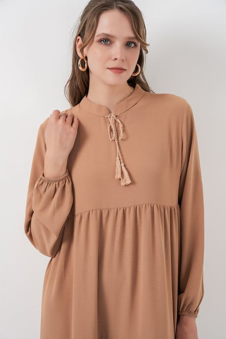 Maxi-jurk met strikdetail - Image 4