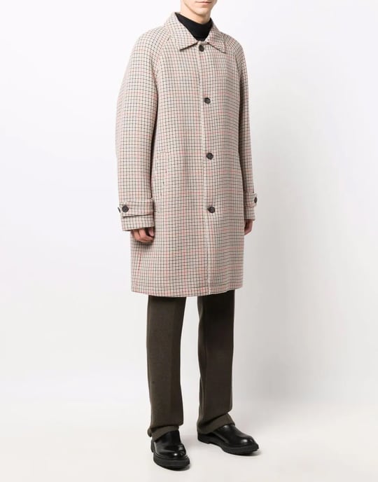 BOSS x Russell Athletic Dejam Houndstooth Jas - Image 3