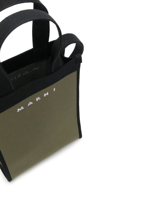 Gebreide crossbodytas met logo - Image 3