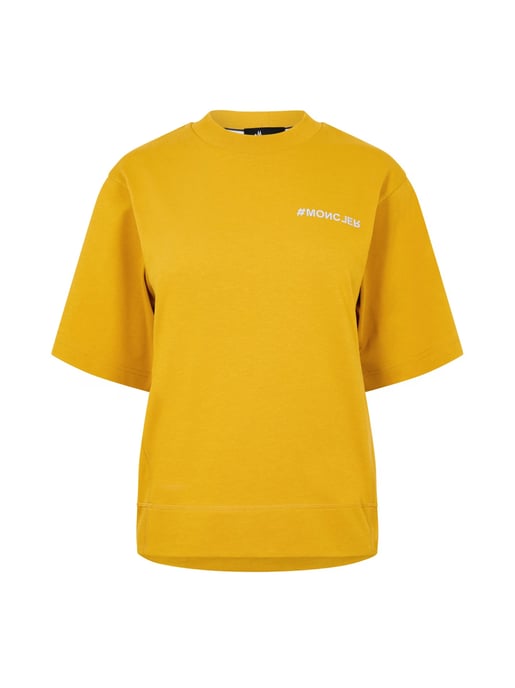 Moncler Grenoble logo geborduurd T-shirt - Image 1