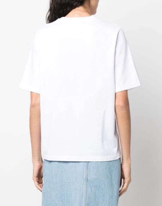T-shirt met bloemenprint en klassiek logo - Image 4