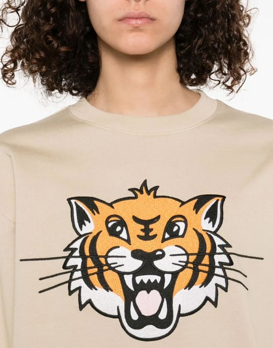 Happy Tiger Logo Sweatshirt - Image 5