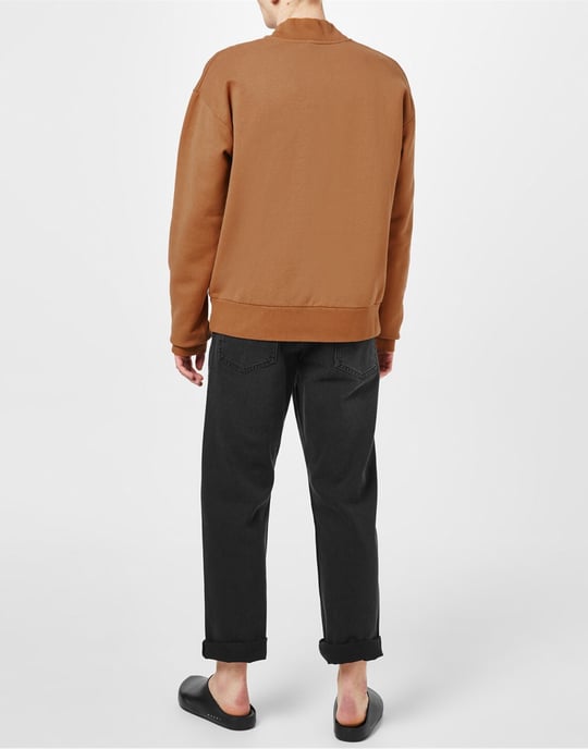 Piton Logo Geborstelde Biologische Sweatshirt - Image 3